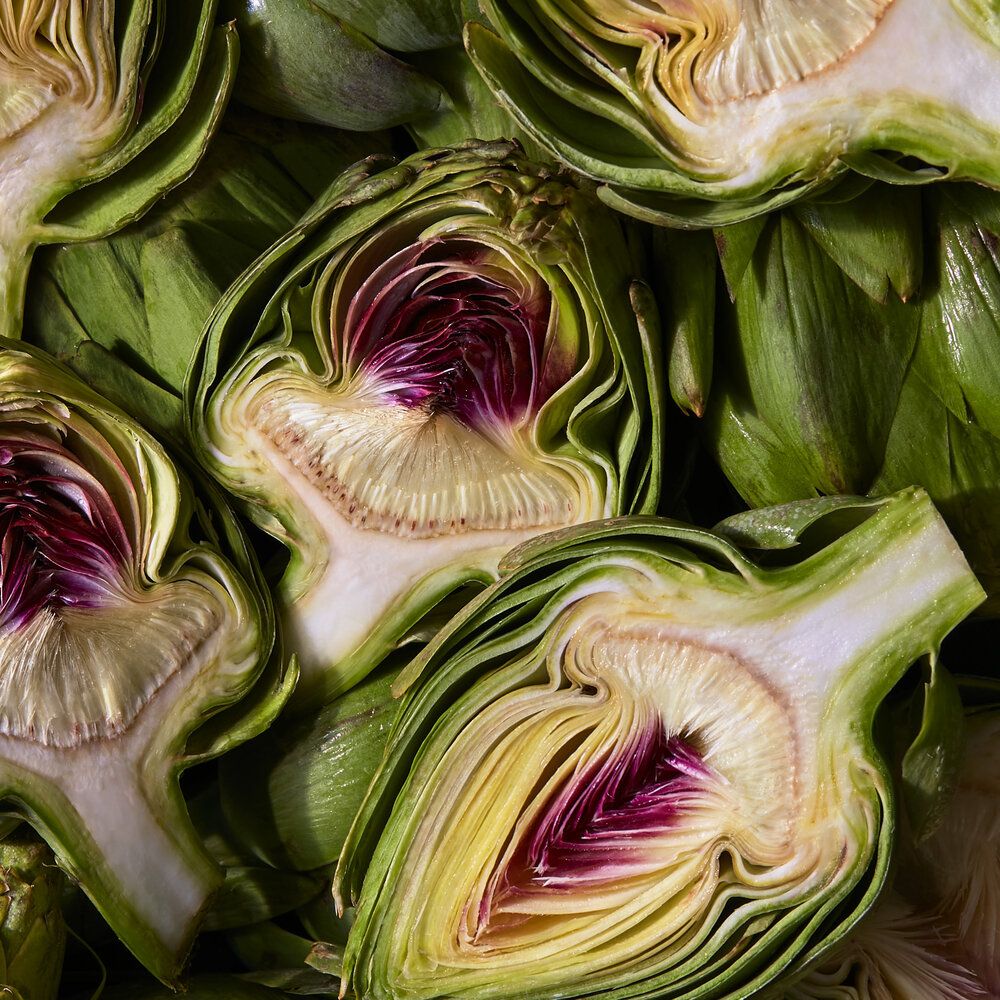cut fresh artichoke for liver health