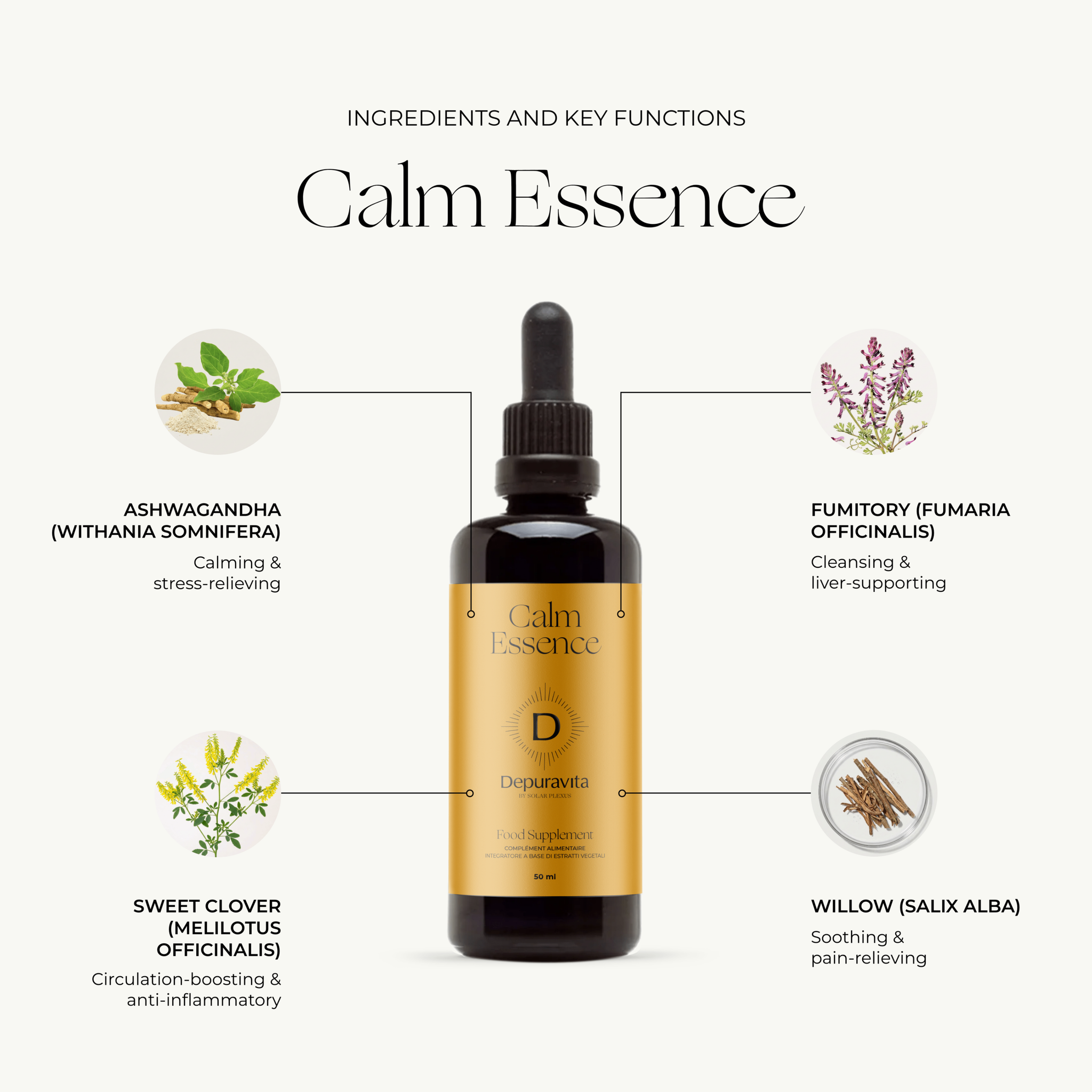 Calm Essence | Natural Anxiety & Stress Relief | Depuravita
