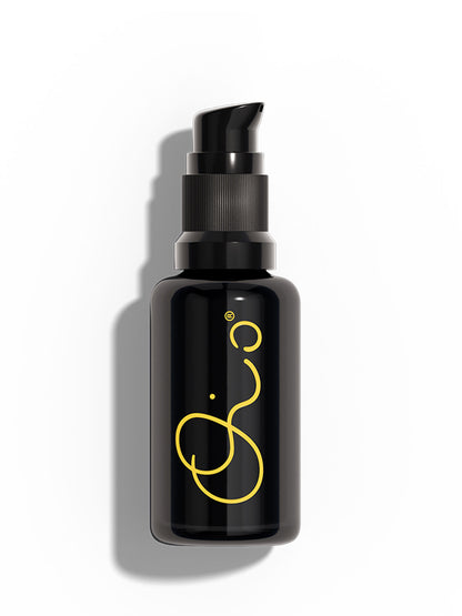 OIO Lab HOLITINT Tinted Serum bottle on clean background