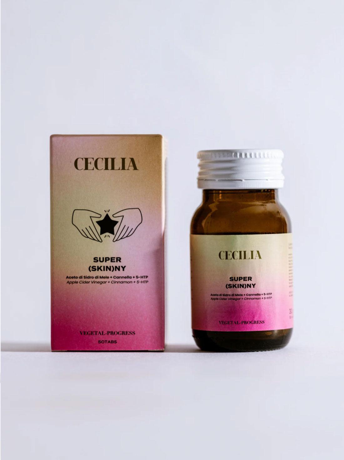 Depuravita SuperSkinny supplement in a lifestyle setting, botanical formula for metabolic balance, gut health and hormonal wellbeing