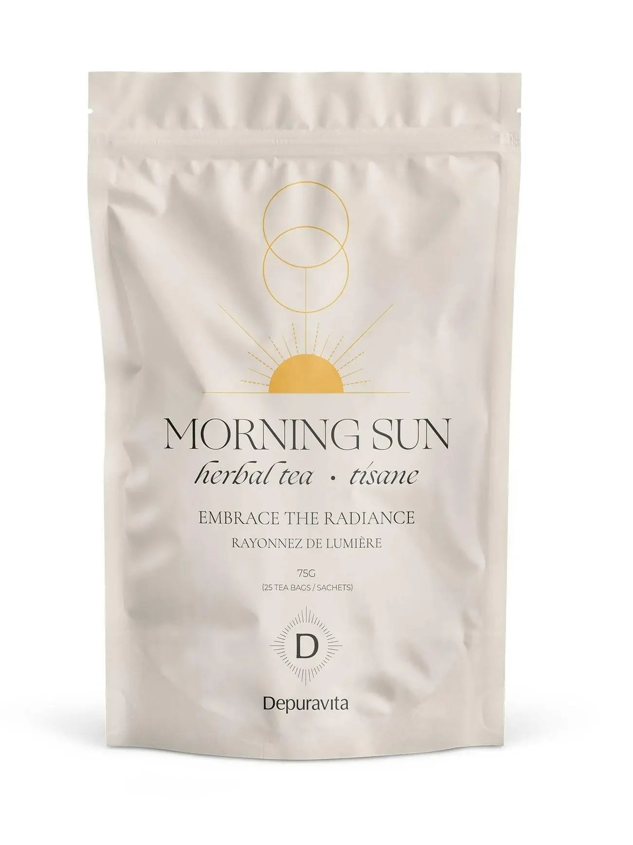 Depuravita Morning Sun - Bag of &quot;Morning Sun&quot; herbal tea. Natural way to start your day.