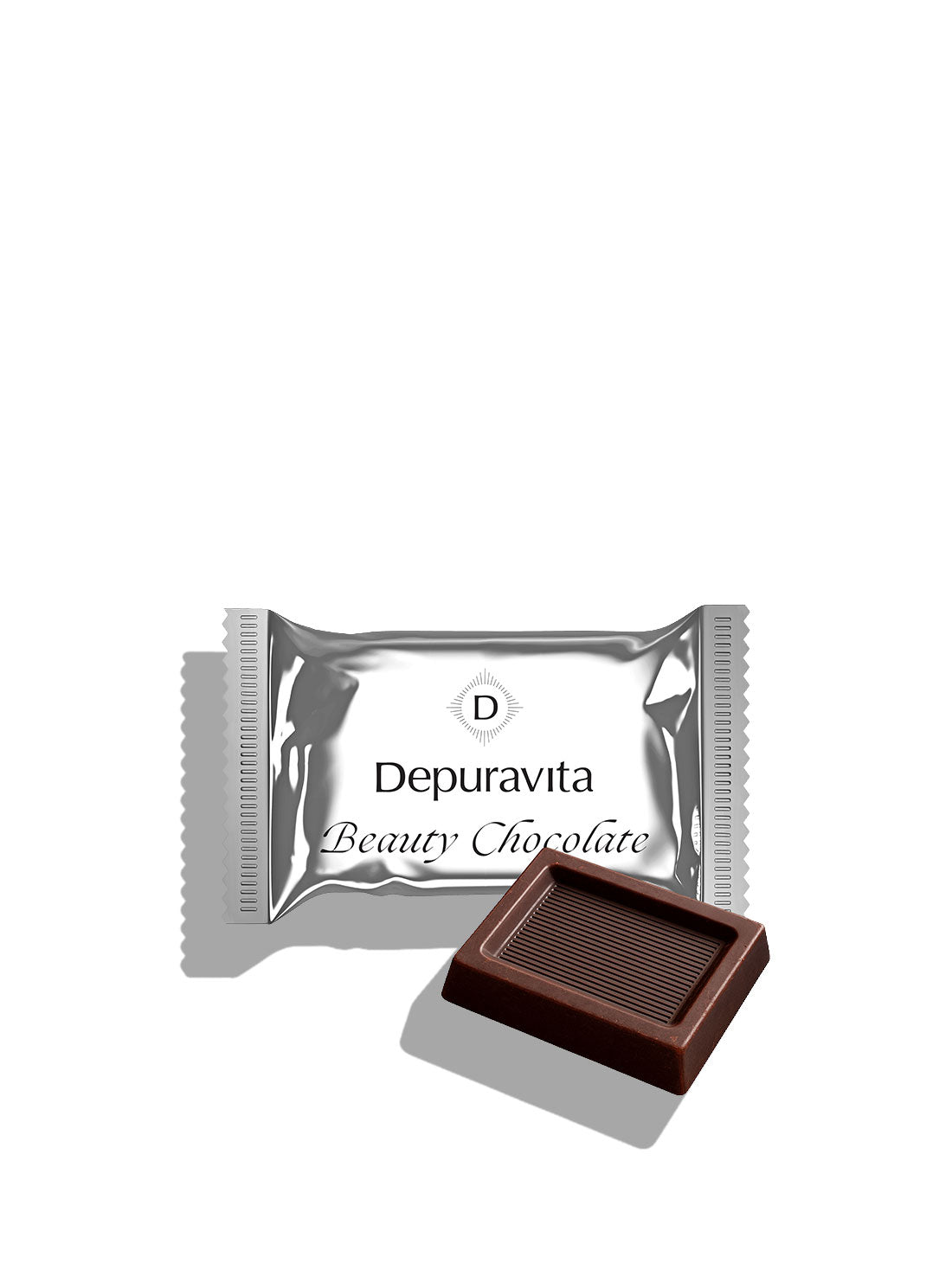 depuravita beauty chocolate single bonbon with collagen