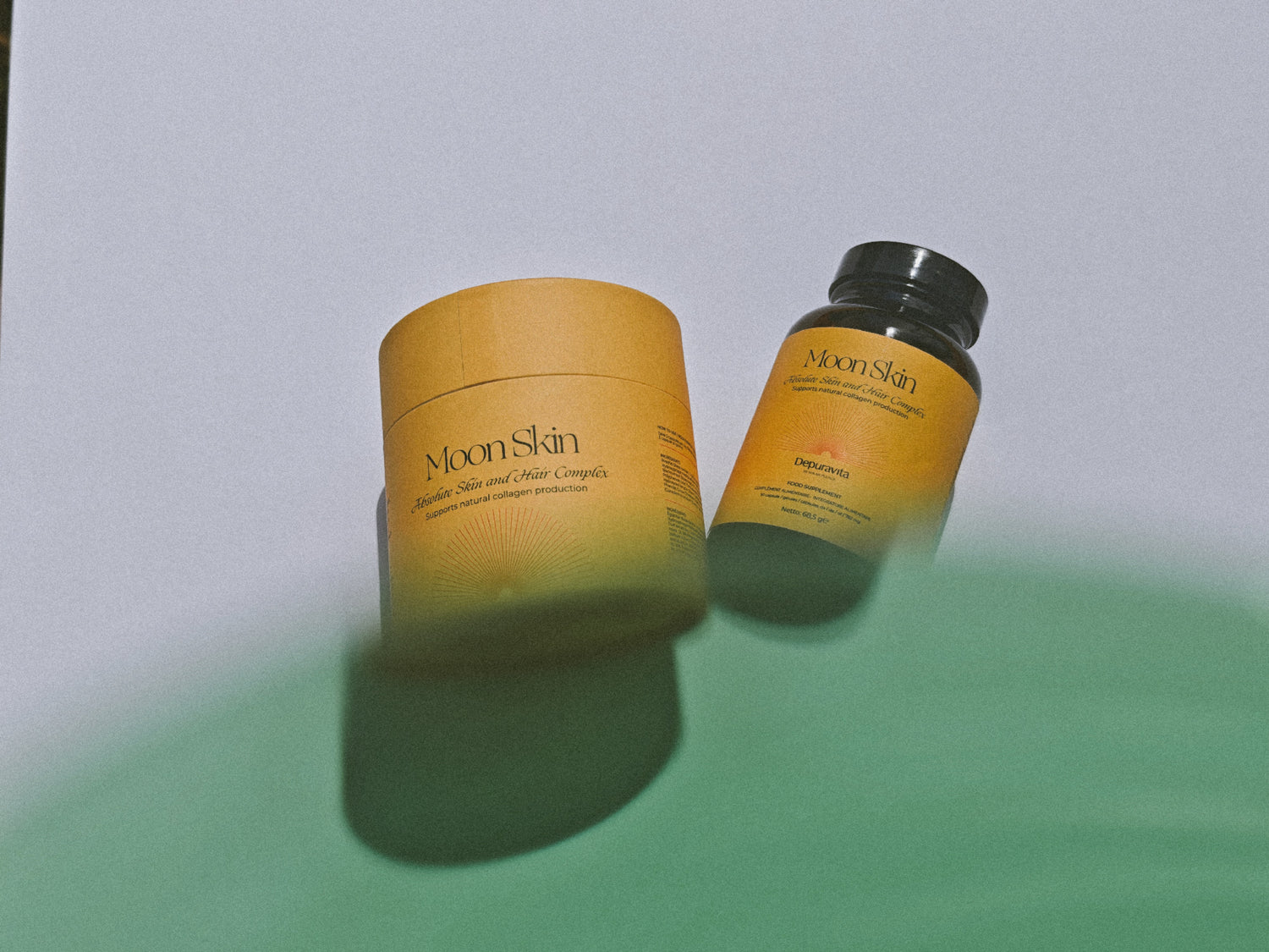 Holistic wellness and self-care ritual featuring Depuravita products.